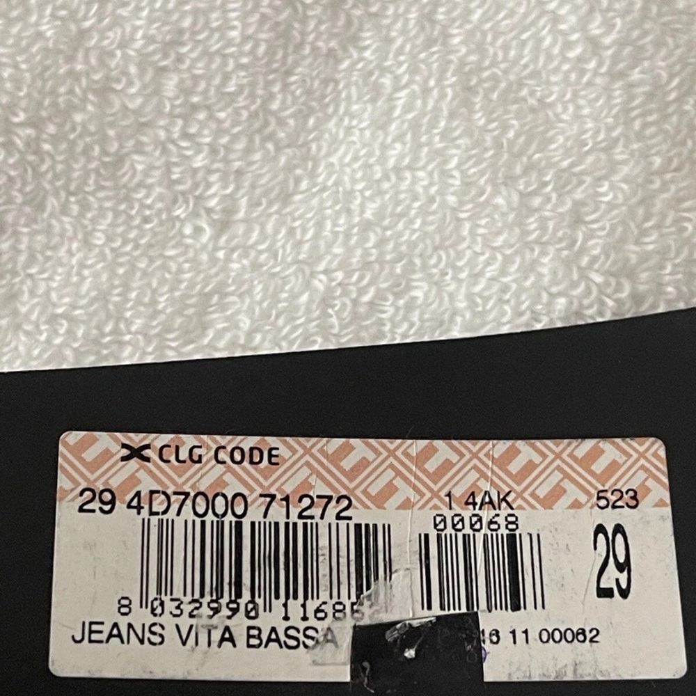RRPC320 ERMANNO SCERVINO Jeans W29 Stretch Distress Garment Dye   Skinny New - Picture 8 of 15